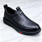 Men’s Red/Black Slip-On Dress Loafers