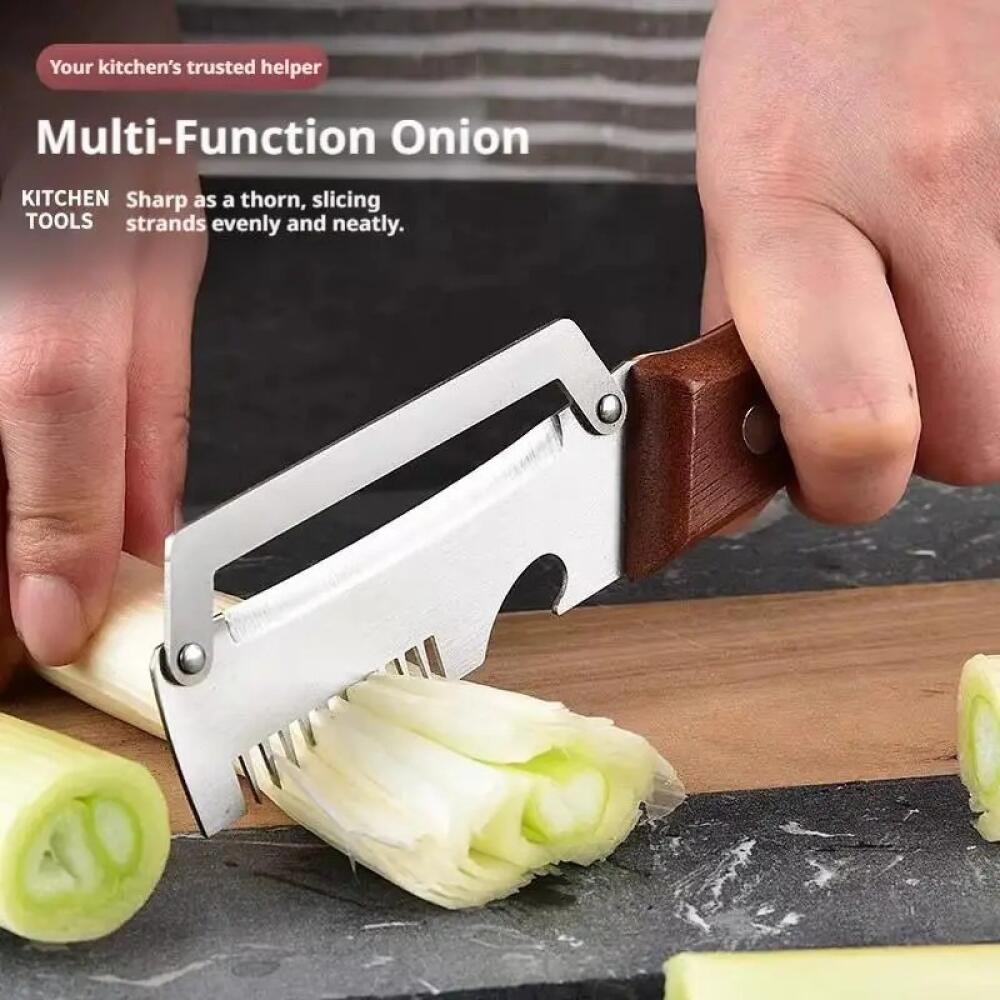 3-in-1 Serrated Peeling Knife Premium Vegetable Peeler