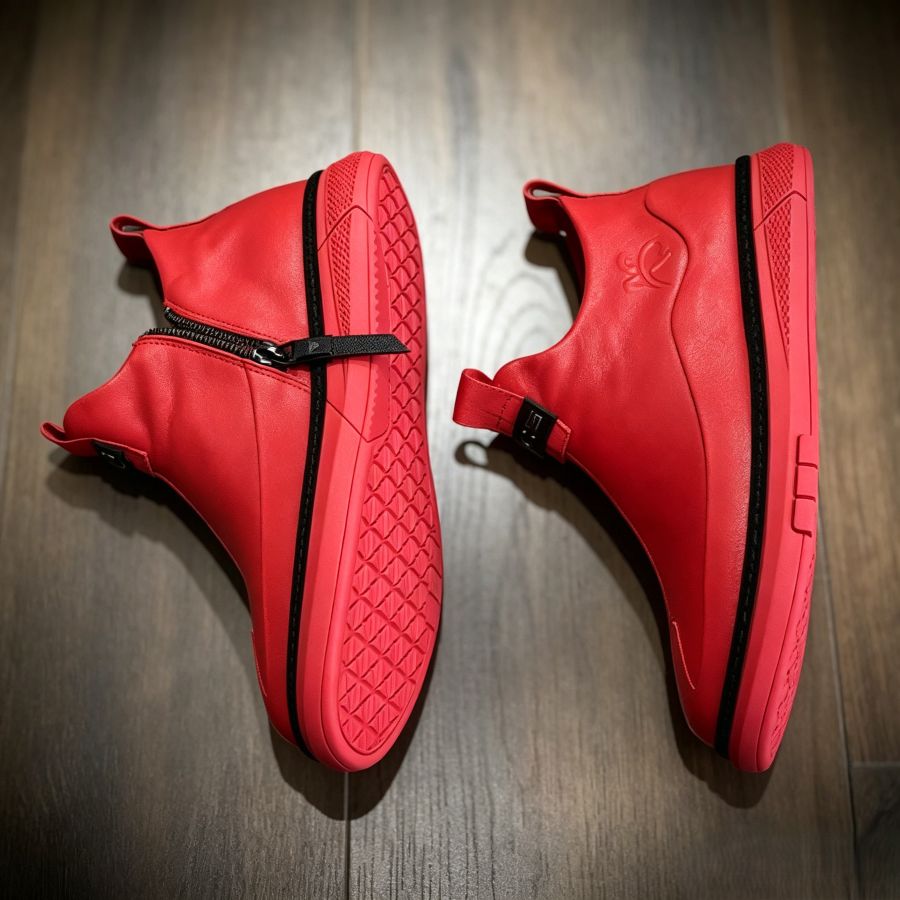 Casual Leather Chukka Sneakers for Men