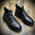 Casual Leather Chukka Sneakers for Men