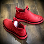 Casual Leather Chukka Sneakers for Men