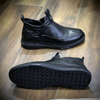 Casual Leather Chukka Sneakers for Men