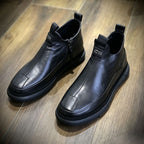 Casual Leather Chukka Sneakers for Men