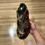 Men’s Camouflage Zip-Up Mid-Top Casual Sneakers