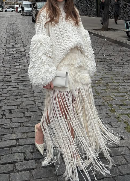 Stylish Knit Sweater 2pc Set