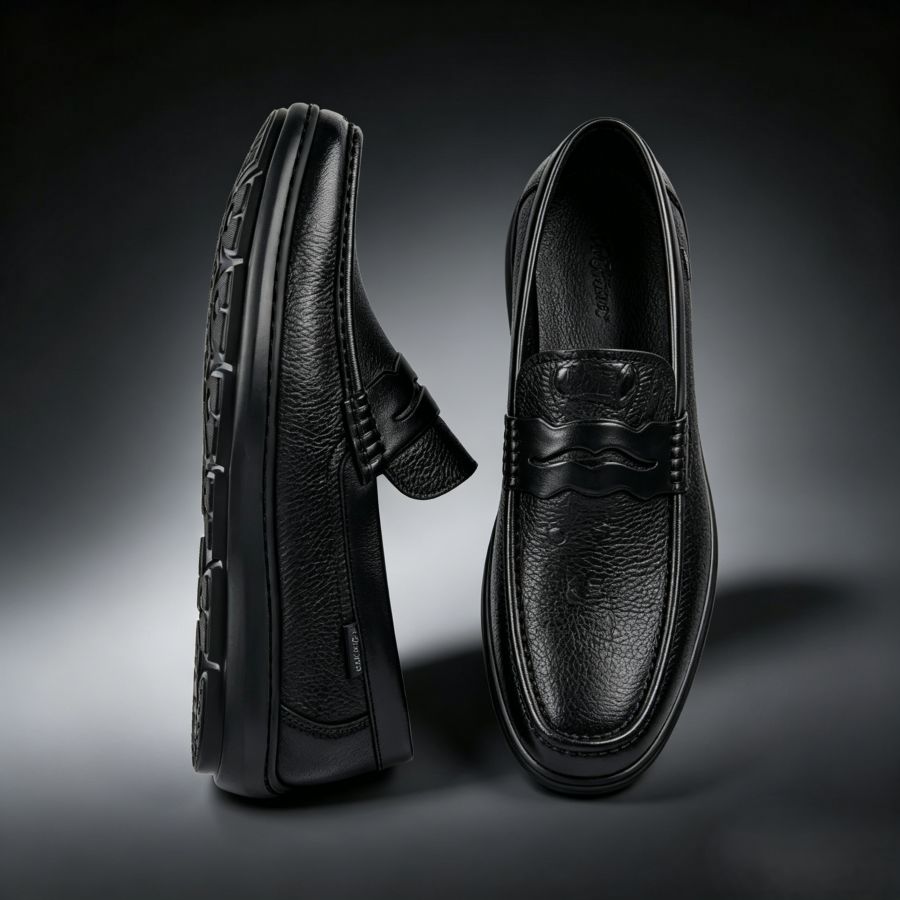 Men's premium genuine leather casual loafers