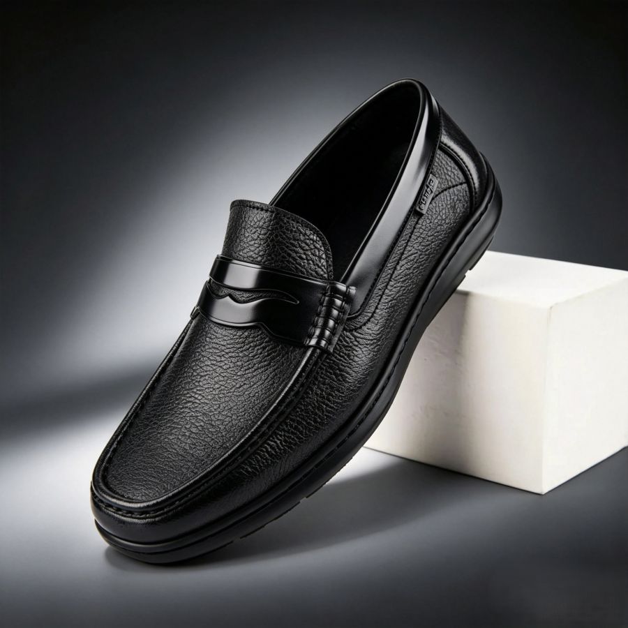 Men's premium genuine leather casual loafers