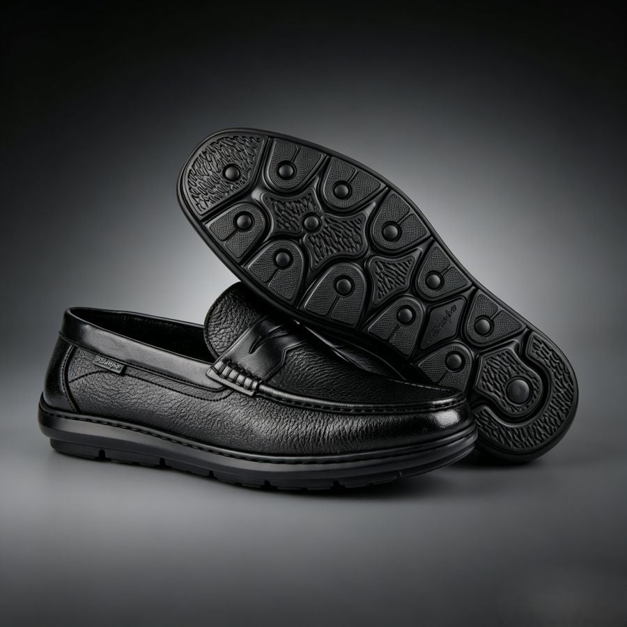 Men's premium genuine leather casual loafers