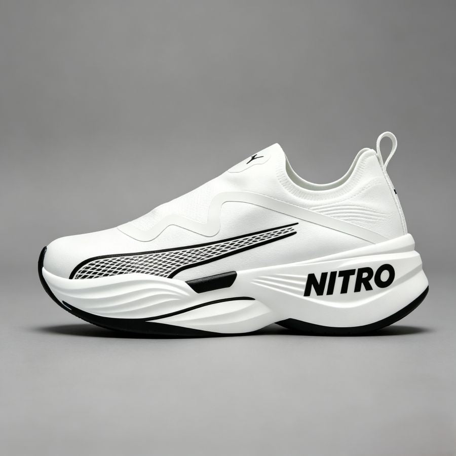 Men’s Slip-On Platform Running Sneakers
