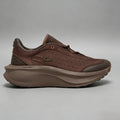 Men’s Brown Perforated Mesh Platform Running Sneakers