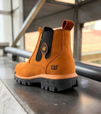 Rugged Slip-On Chelsea Work Boots