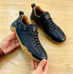 Men's Casual Leather Slip-On Loafers