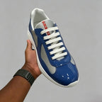 Men's Luxury Patent Leather Casual Sneakers