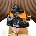 Men's Luxury Floral Mesh Casual Streetwear Shoes
