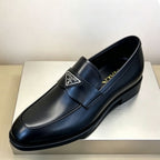 Black Luxury Leather Loafers