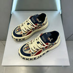 Men's Vintage Aztec Pattern Thick Sole Sneakers