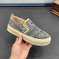 Men's Bohemian Mandala Pattern Slip-On Sneakers