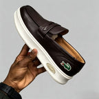 Men's Brown Genuine Leather Casual Loafers