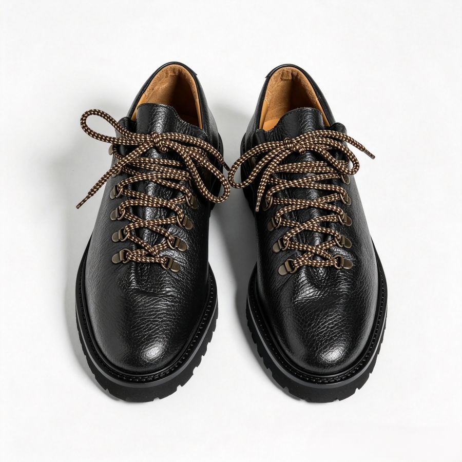 Vintage Outdoor Low Top Hiking Leather Derbys