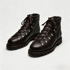 Vintage Alpine Speed Hook Leather Hiking Boots