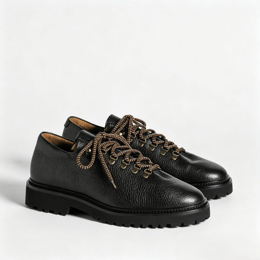 Vintage Outdoor Low Top Hiking Leather Derbys