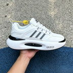 Breathable Mesh Oversized Platform Casual Sneakers