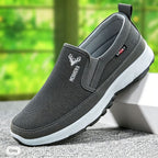 Men's Slip On Walking Shoes Lightweight Breathable Canvas Loafers