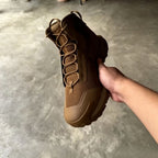 Men's Coyote Brown Tactical Mid-Top Hiking Boots