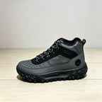 Men's Mid-Top Leather Hiking Sneakers