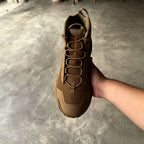 Men's Coyote Brown Tactical Mid-Top Hiking Boots