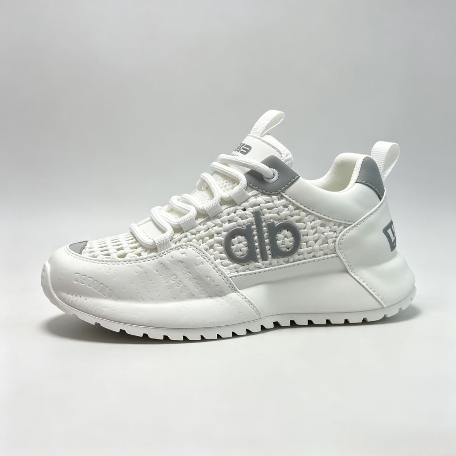 Hollow Mesh Platform Casual Sneakers