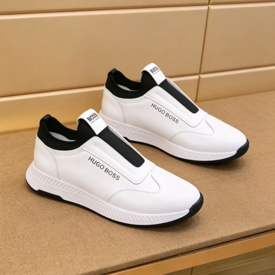 Luxury Men’s Slip-On Walking Trainers