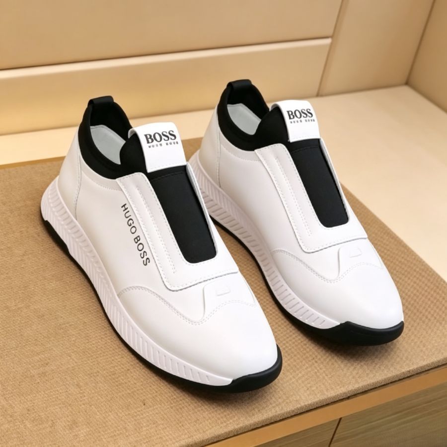 Luxury Men’s Slip-On Walking Trainers