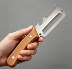 3-in-1 Serrated Peeling Knife Premium Vegetable Peeler