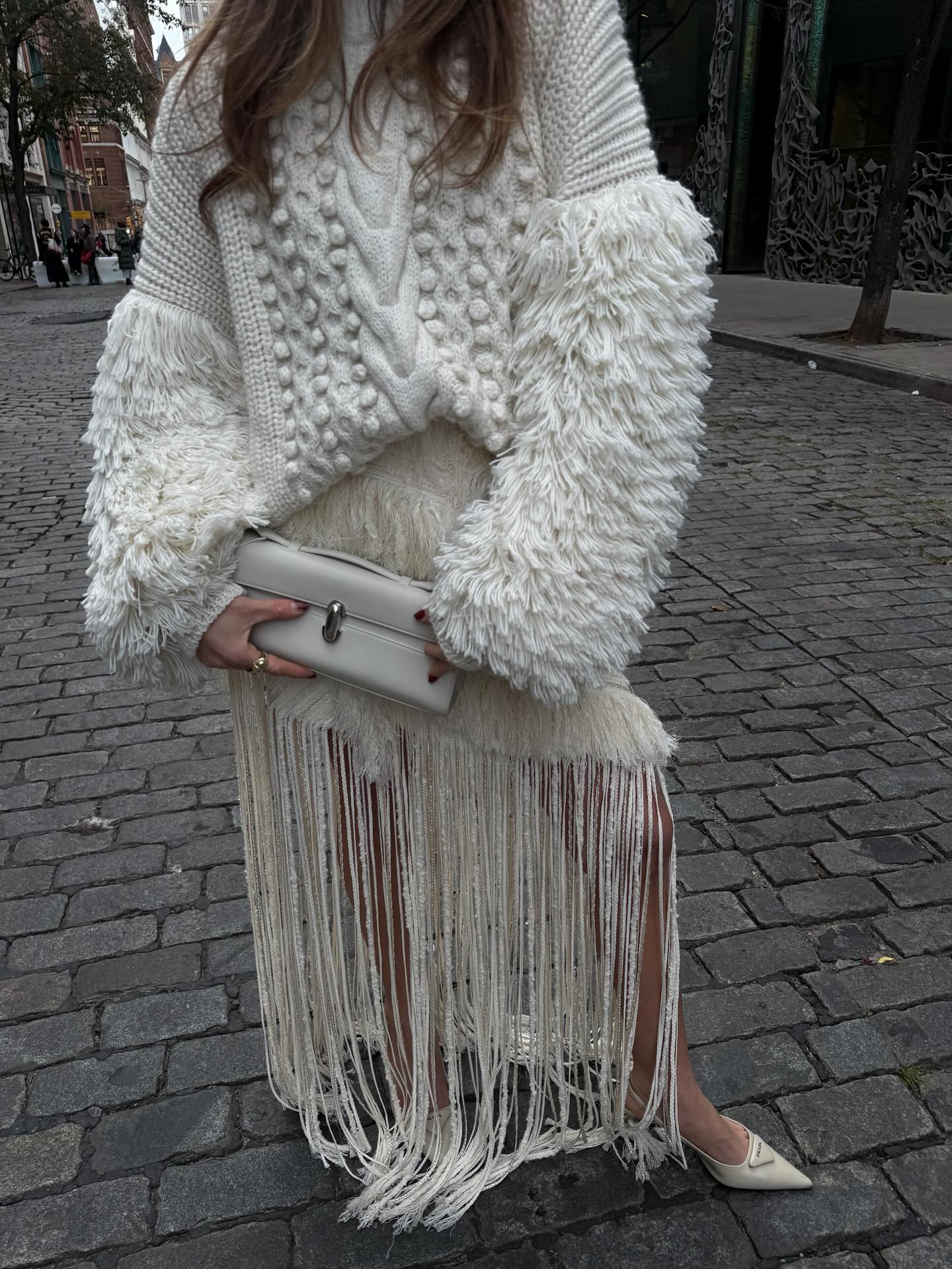 Stylish Knit Sweater 2pc Set