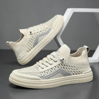 Men’s Breathable Hollow Knit Sock Sneakers