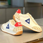 Classic Rooster Logo Retro Running Shoes for Men