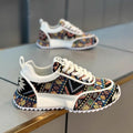 Men's Tribal Print Retro Casual Sneakers