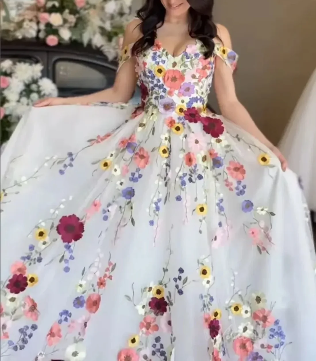 Wildflower Whimsy Gown