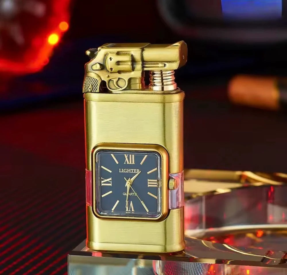 Fashionable Multi Functional Double Fire Inflatable Lighter