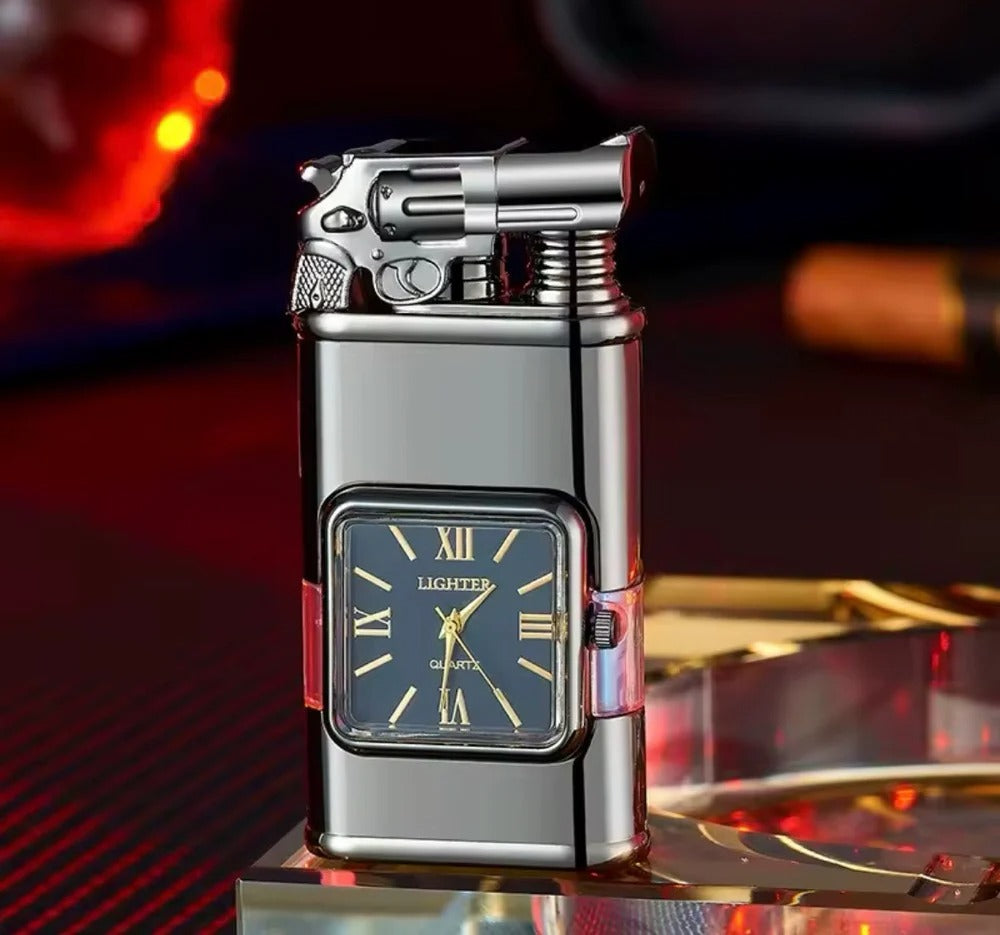 Fashionable Multi Functional Double Fire Inflatable Lighter