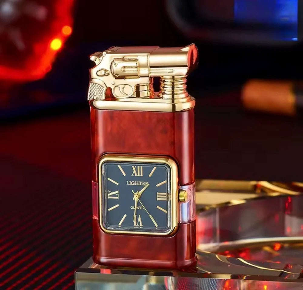 Fashionable Multi Functional Double Fire Inflatable Lighter