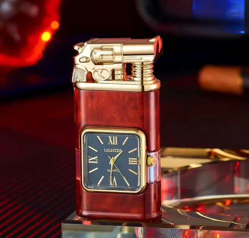 Fashionable Multi Functional Double Fire Inflatable Lighter