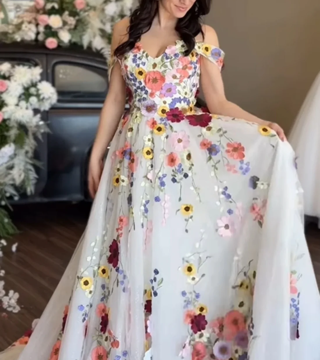 Wildflower Whimsy Gown