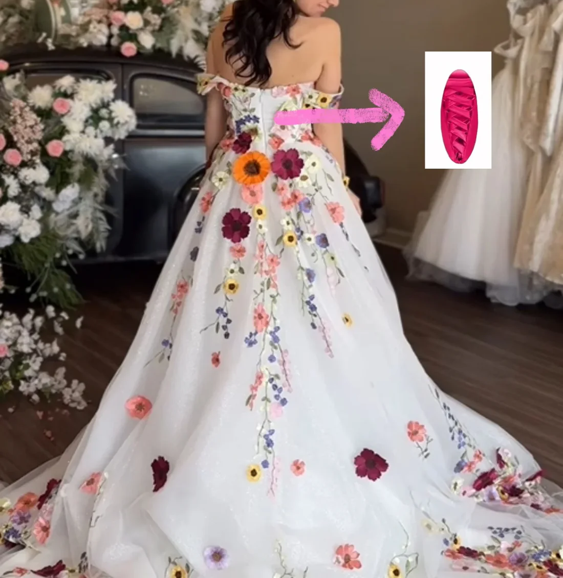 Wildflower Whimsy Gown
